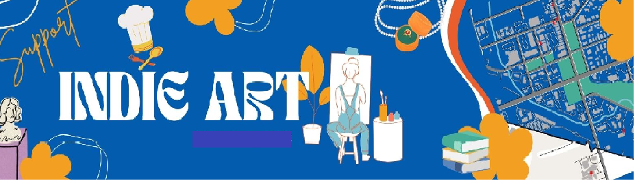Indie Art is a promotion to encourage local artists and artisans and #SupportHudsonArts